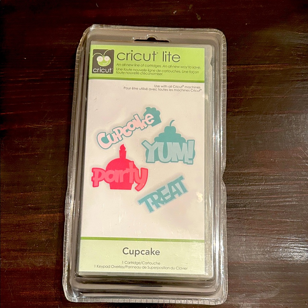 Cricut Lite Cupcake Cartridge - Red, Pink, Blue